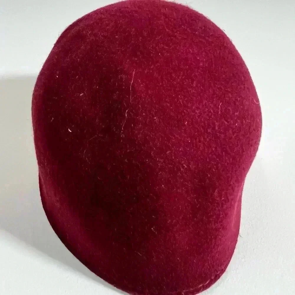 Chic 77 Burgundy Wool‎ Kids Cap Hat
